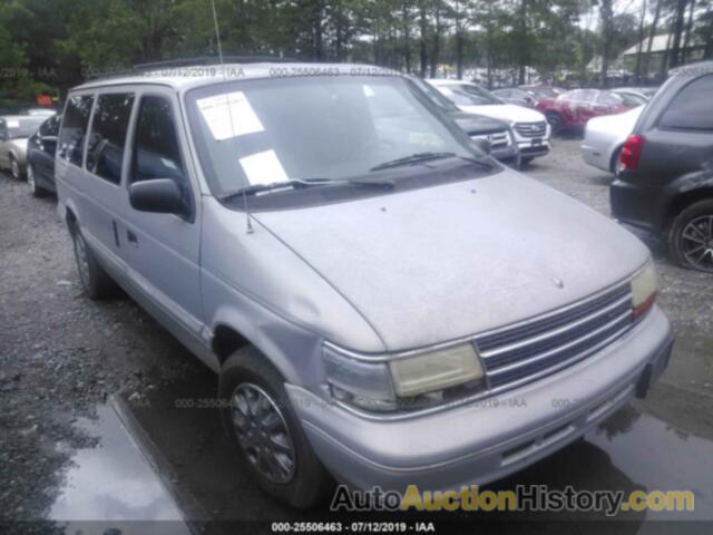 PLYMOUTH GRAND VOYAGER SE, 1P4GH44R7RX166703