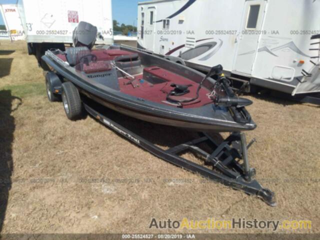 BASS BOAT AND TRAILER, RNG1G473L990