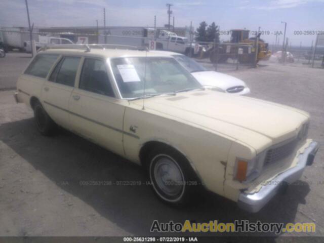 PLYMOUTH VOLARE, HL45CAF106542