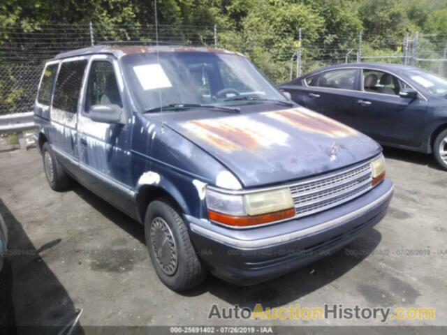 PLYMOUTH VOYAGER SE, 2P4GH4532NR583584
