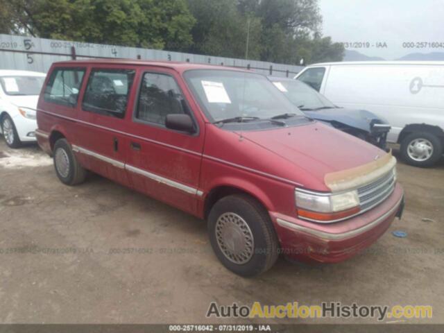 PLYMOUTH GRAND VOYAGER SE, 1P4GH44R8PX517776