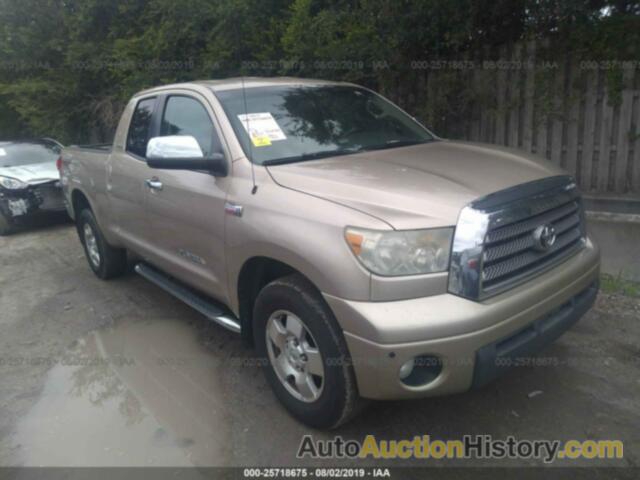 TOYOTA TUNDRA DOUBLE CAB LIMITED, 5TBBV58177S450815