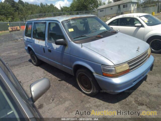 PLYMOUTH VOYAGER, 2P4GH25K9RR594597