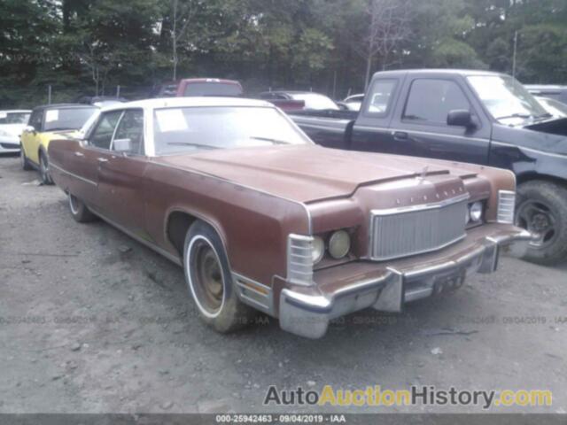 LINCOLN CONTINENTAL, 4Y82A882206