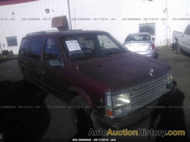 PLYMOUTH GRAND VOYAGER LE, 1P4FH5038JX303025