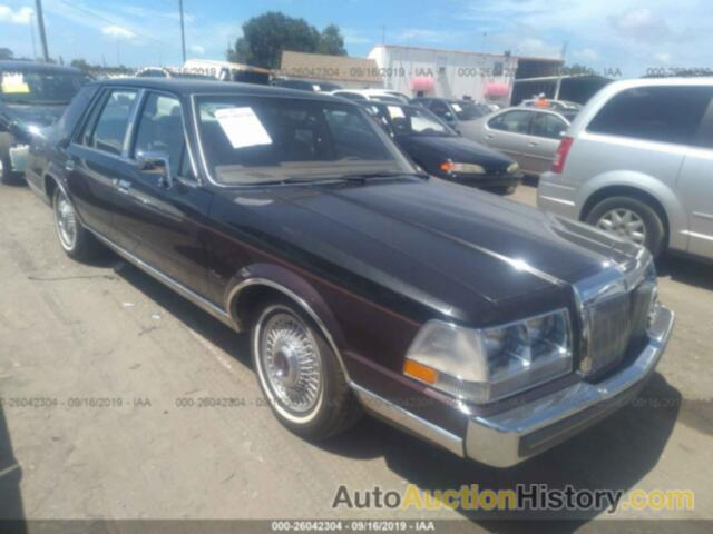 LINCOLN CONTINENTAL, 1LNBP97F6GY740758