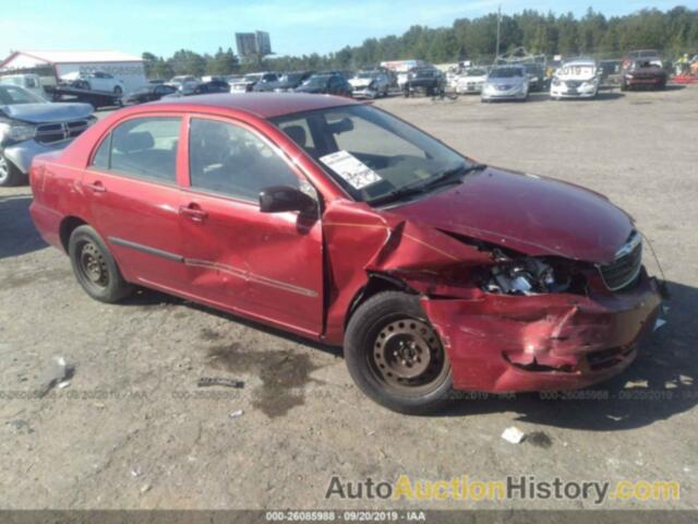 JTDBR32E160066543 2006 TOYOTA COROLLA CE - View history and price 