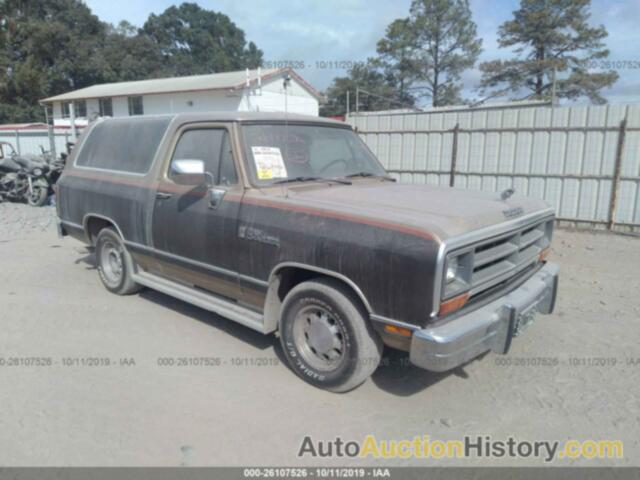 DODGE RAMCHARGER AD-150, 3B4GE17Y5LM038517