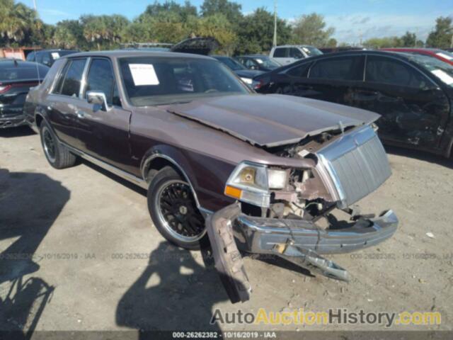 LINCOLN CONTINENTAL, 1LNBP97F7GY621648