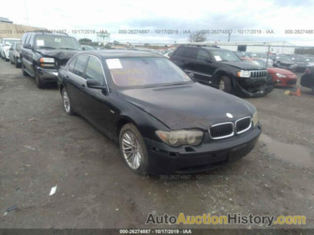 BMW 745 I, WBAGL63575DP75585