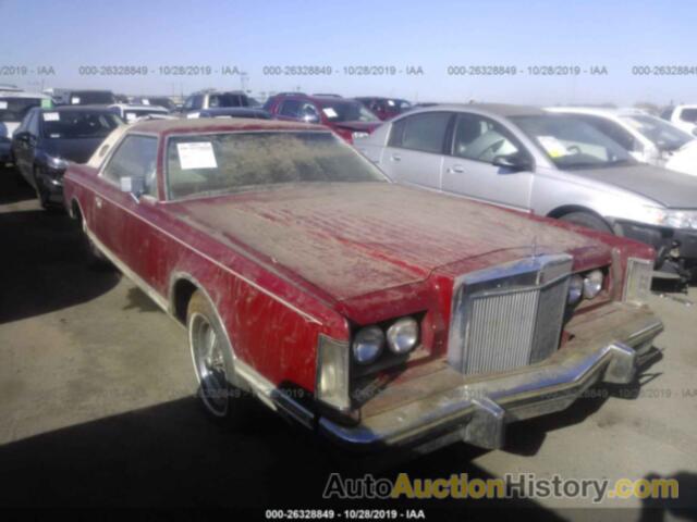 LINCOLN CONTINENTAL MARK 5, 9Y89S643501
