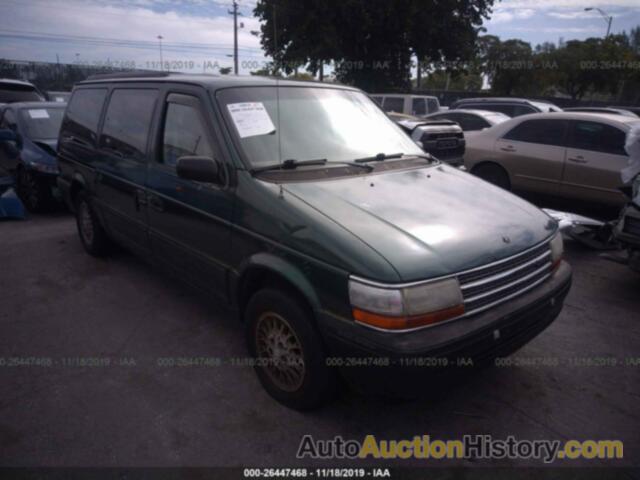 PLYMOUTH GRAND VOYAGER LE, 1P4GH54R6PX591140