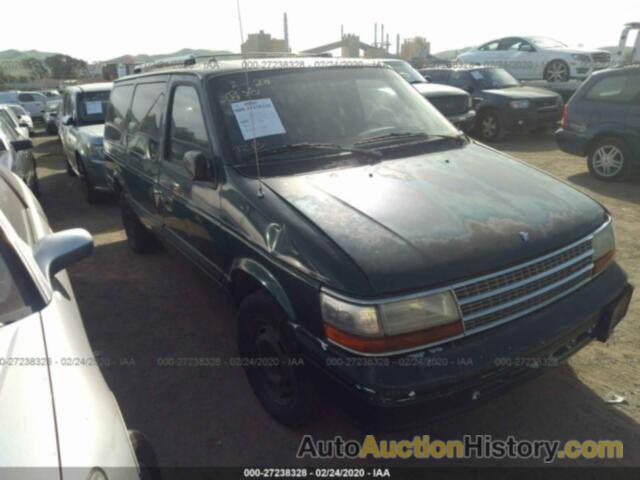 PLYMOUTH GRAND VOYAGER SE, 1P4GH44R4RX327556