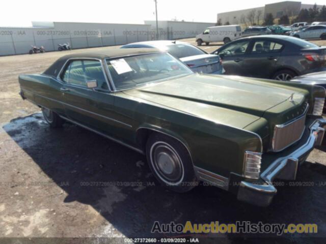 LINCOLN CONTINENTAL, 4Y81A881380