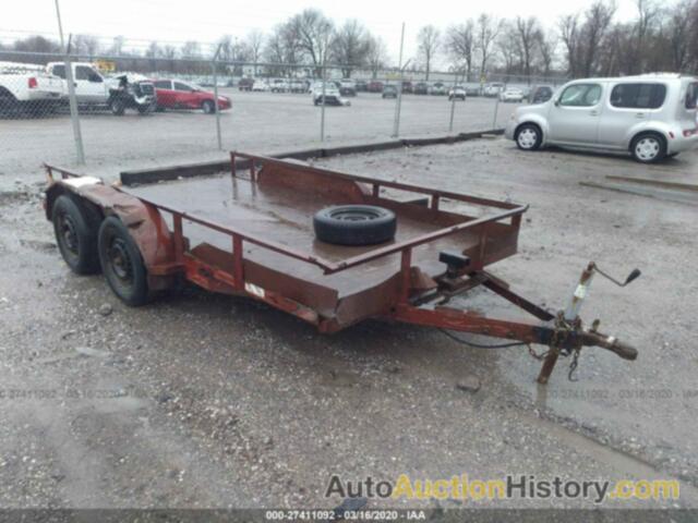 HOMEMADE TRAILER/FLATBED, DRX000197936MO