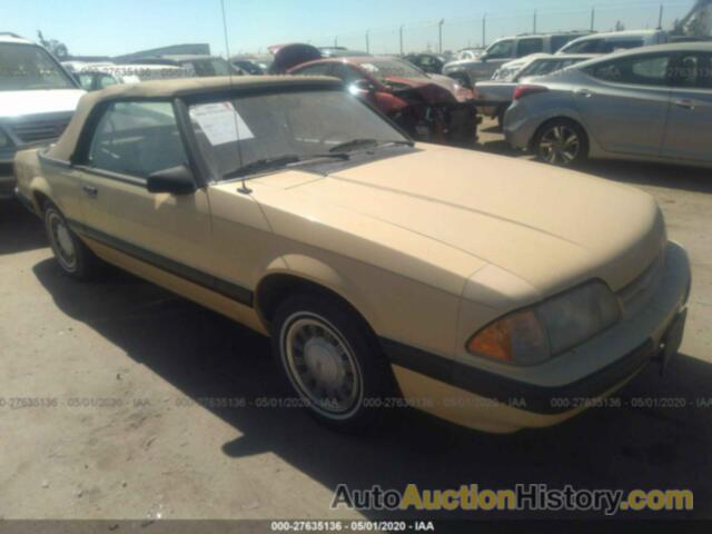 FORD MUSTANG LX, 1FABP44A4HF100809