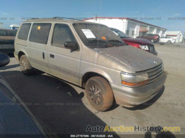 PLYMOUTH VOYAGER SE, 2P4GH45R7RR508504