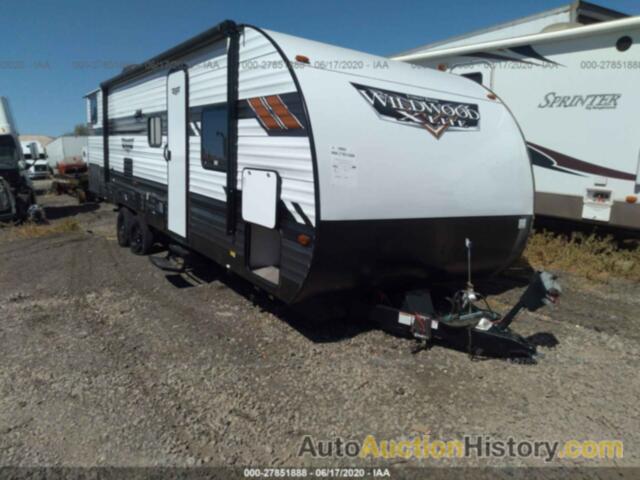 FOREST RIVER WILDWOOD TRAVEL TRAILER, 4X4TWDC27ME034679