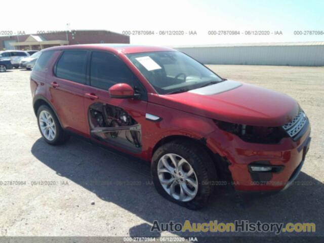 LAND ROVER DISCOVERY SPORT HSE, SALCR2BGXGH626104