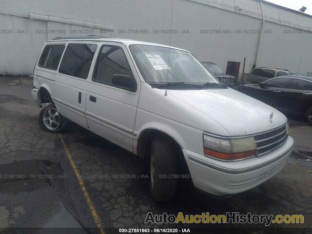 PLYMOUTH GRAND VOYAGER SE, 1P4GH44R6NX225203