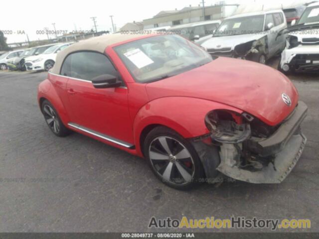 VOLKSWAGEN BEETLE CONVERTIBLE TURBO, 3VW7A7AT8DM801398