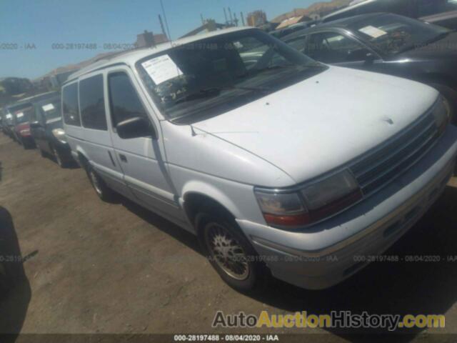 PLYMOUTH GRAND VOYAGER LE, 1P4GH54L8RX325763
