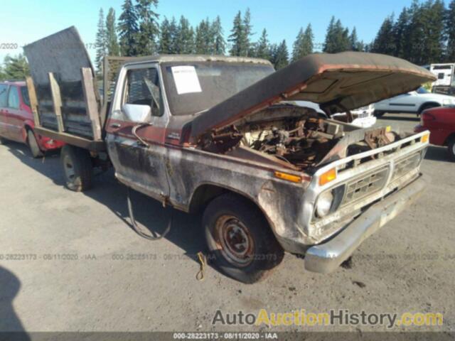 FORD F 150 FLATBED PICK UP, 