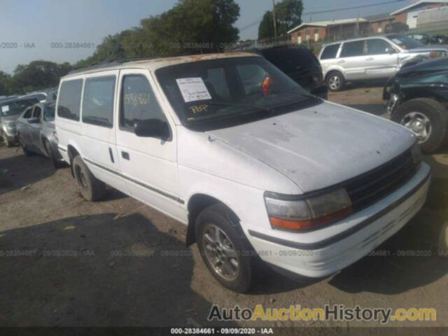 PLYMOUTH GRAND VOYAGER SE, 1P4GH44R5PX657056