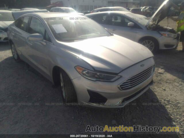FORD FUSION HYBRID SEL, 3FA6P0MUXKR185475