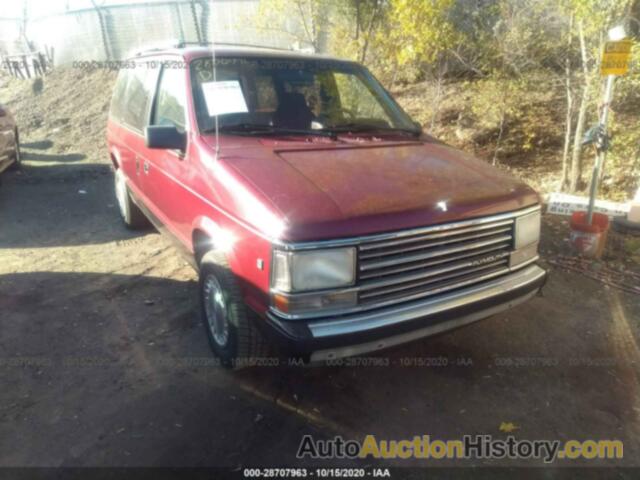 PLYMOUTH VOYAGER SE, 2P4FH4532LR547189