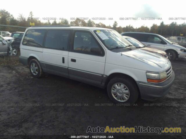 PLYMOUTH GRAND VOYAGER LE, 1P4GH54R8NX135654