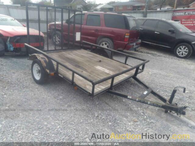 CARRY ON 8 FOOT UTILITY TRAILER, 4YMUL0811F3042941