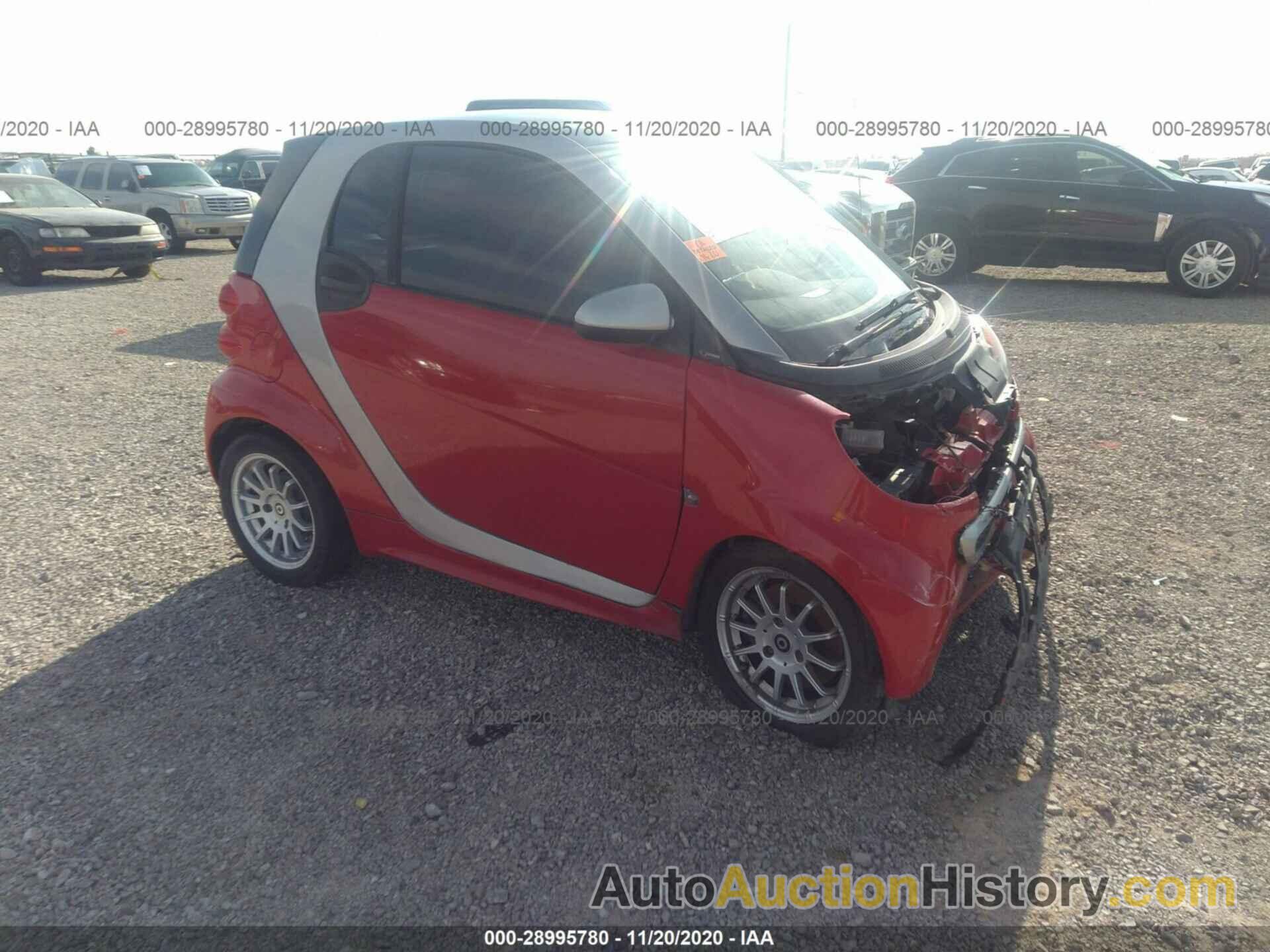 SMART FORTWO PURE/PASSION, WMEEJ3BAXDK647219