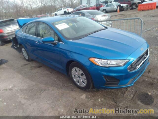 FORD FUSION S, 3FA6P0G75KR166659