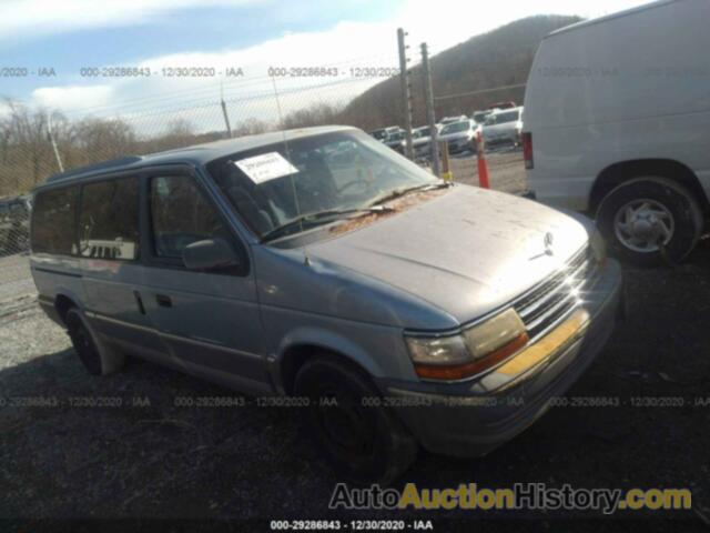 PLYMOUTH GRAND VOYAGER LE, 1P4GH54R0NX322810