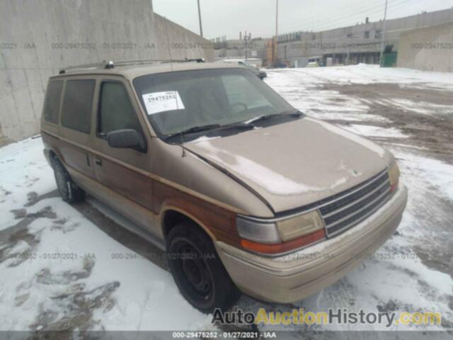 PLYMOUTH VOYAGER LE, 2P4GH55R5MR120945