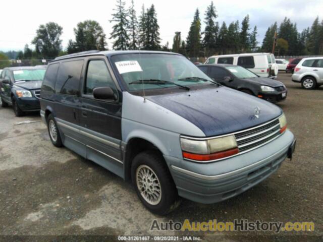 PLYMOUTH VOYAGER LE, 2P4GH55R2SR153592