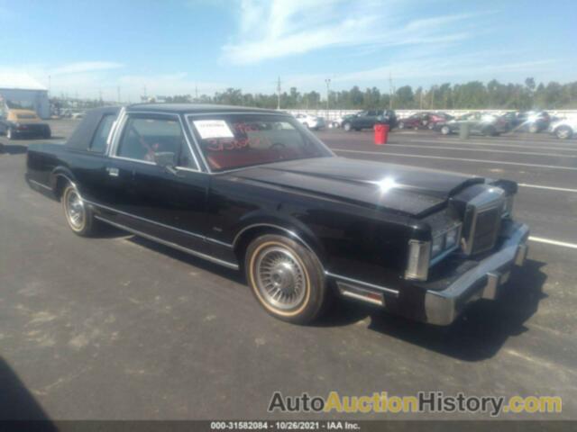 LINCOLN CONTINENTAL, OY81G657707