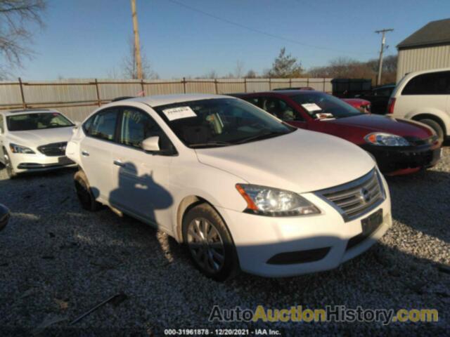 NISSAN SENTRA S, 3N1AB7APXEY298348