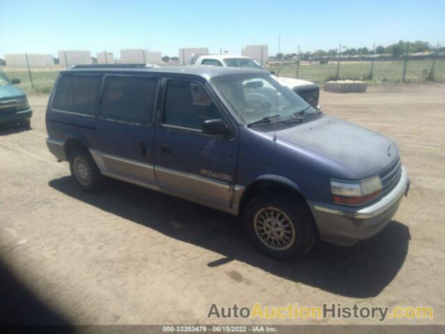 PLYMOUTH GRAND VOYAGER LE, 1P4GK54R0PX567188