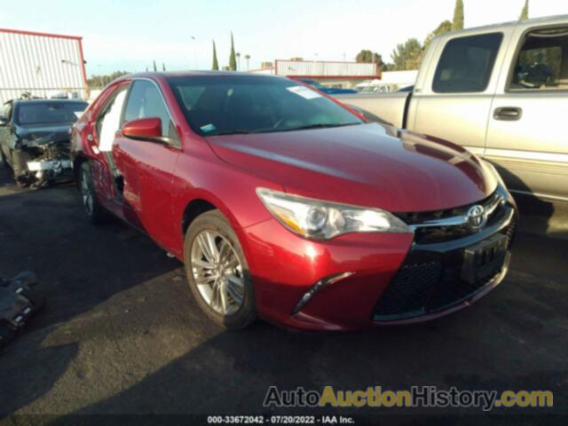 TOYOTA CAMRY LE/XLE/SE/XSE, 4T1BF1FK9GU598156
