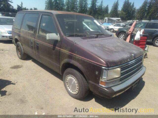 PLYMOUTH VOYAGER SE, 2P4FH4538LR639228