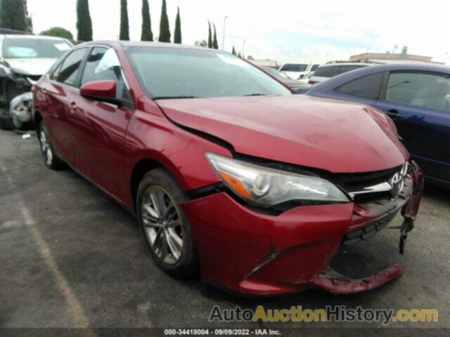 TOYOTA CAMRY XLE/SE/LE/XSE, 4T1BF1FK6HU710235