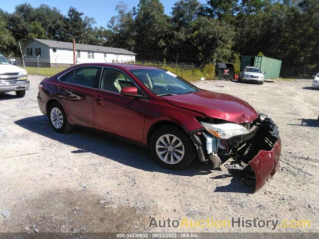 TOYOTA CAMRY XLE/SE/LE/XSE, 4T1BF1FK3GU593485