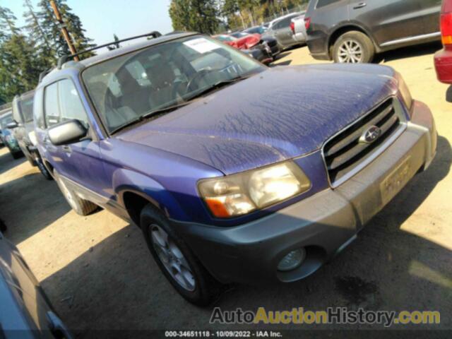 SUBARU FORESTER XS, JF1SG65693G728731