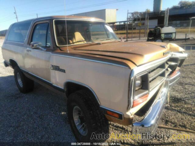 DODGE RAMCHARGER AW-100, 3B4HW12T6GM630821