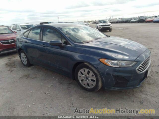 FORD FUSION S, 3FA6P0G79KR251259