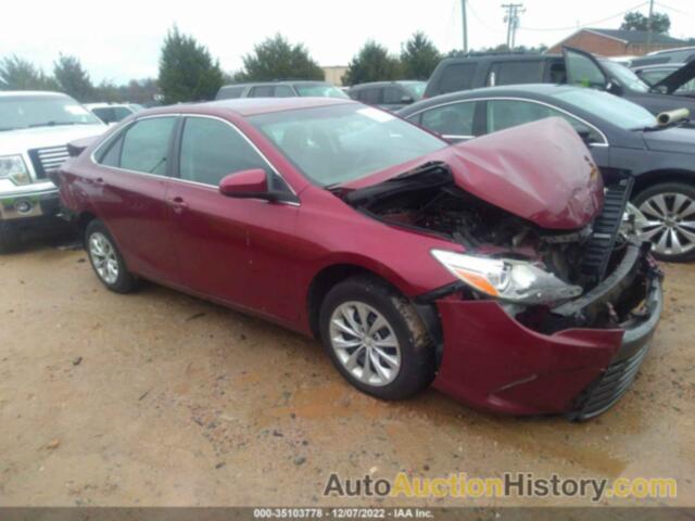 TOYOTA CAMRY XLE/SE/LE/XSE, 4T1BF1FK8GU605498