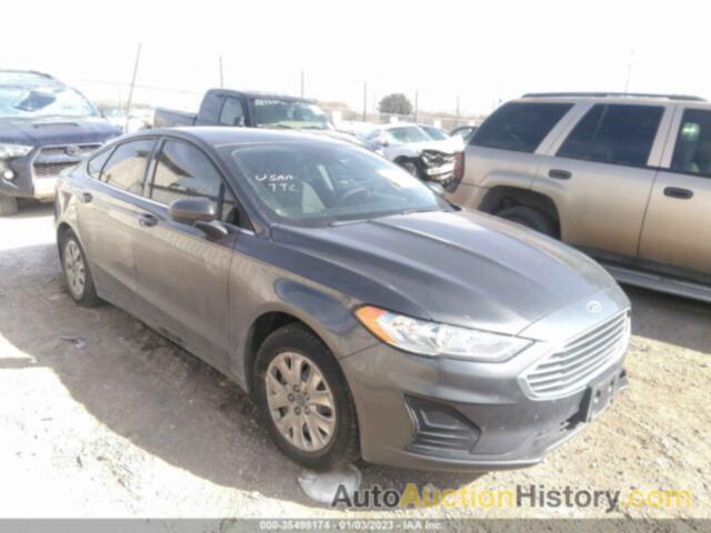 FORD FUSION S, 3FA6P0G76KR250182