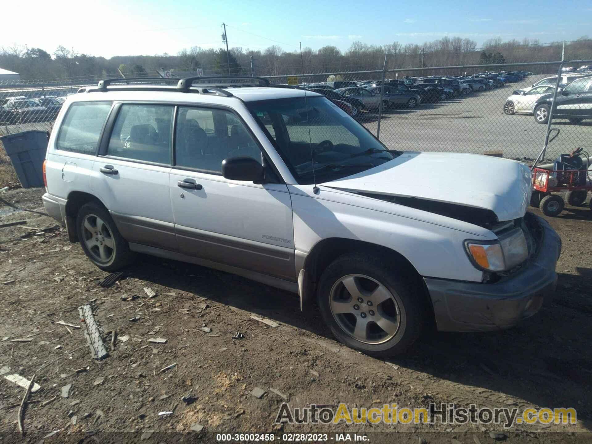 SUBARU FORESTER S, JF1SF6557WH755158